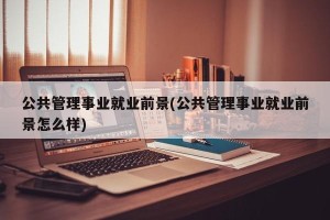 公共管理事业就业前景(公共管理事业就业前景怎么样)